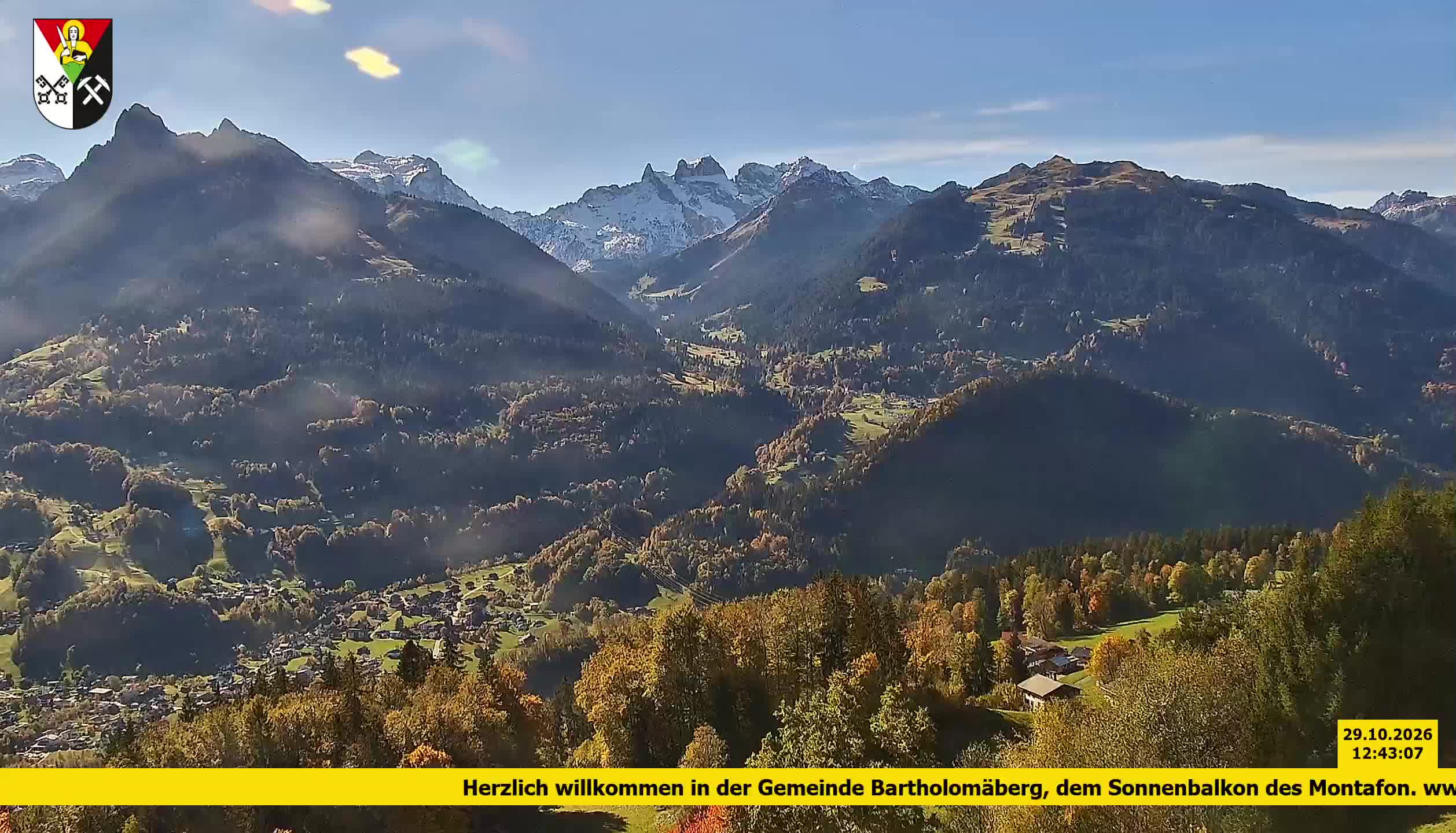 Bartholomäberg | Blick auf Schruns