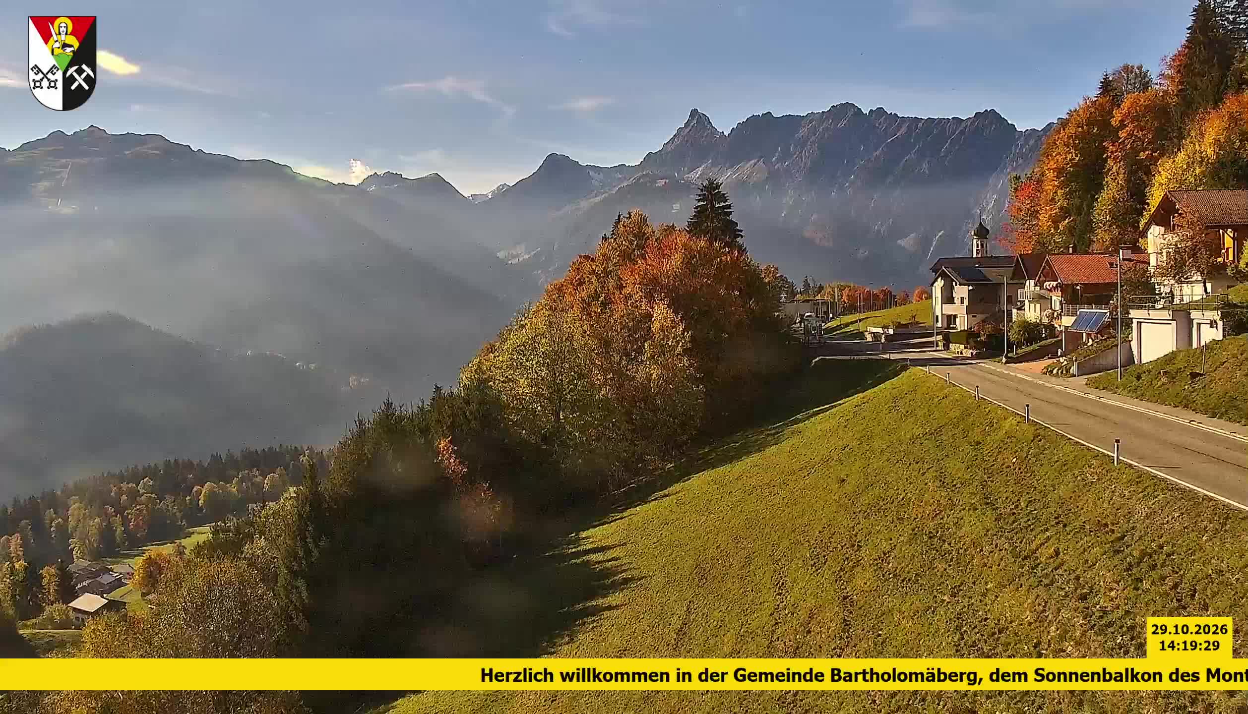 Bartholomäberg | Blick auf Schruns