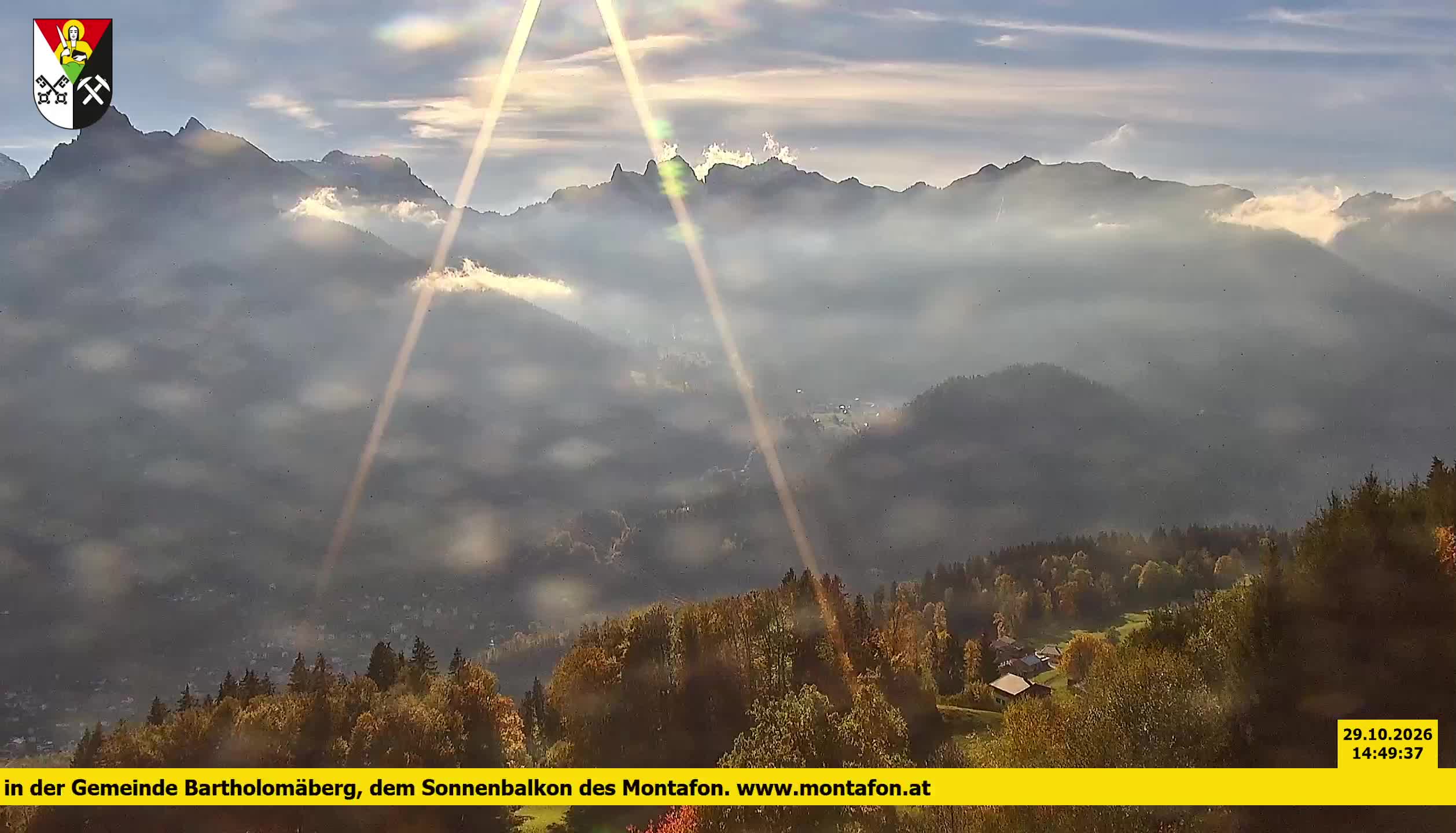 Bartholomäberg | Blick auf Schruns