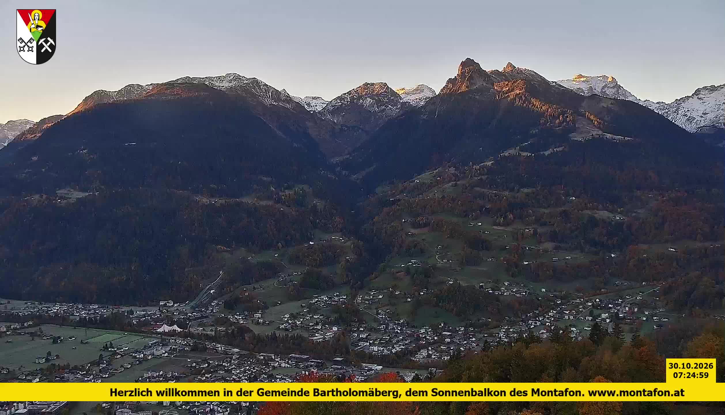 Bartholomäberg | Blick auf Schruns