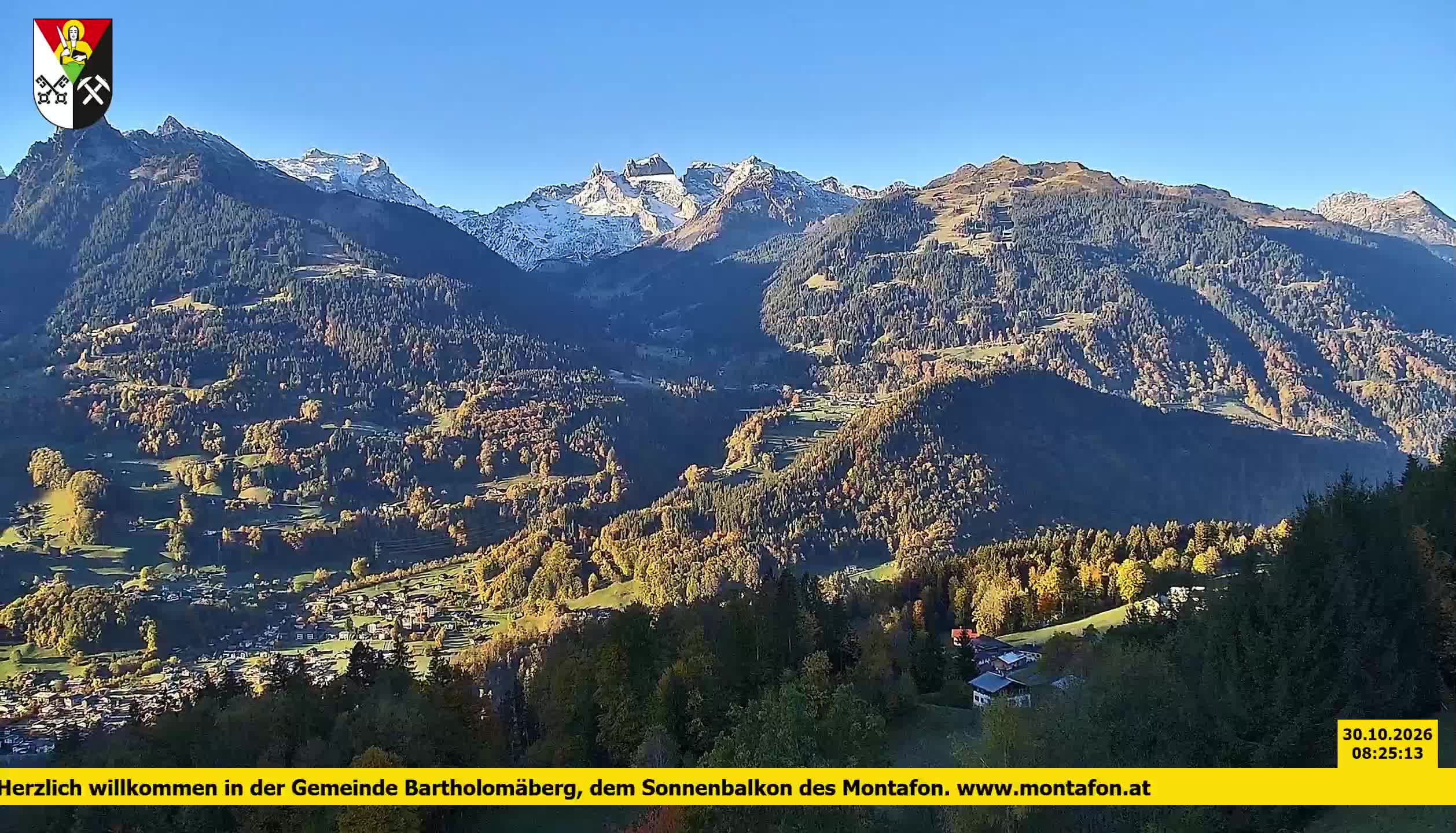 Bartholomäberg | Blick auf Schruns
