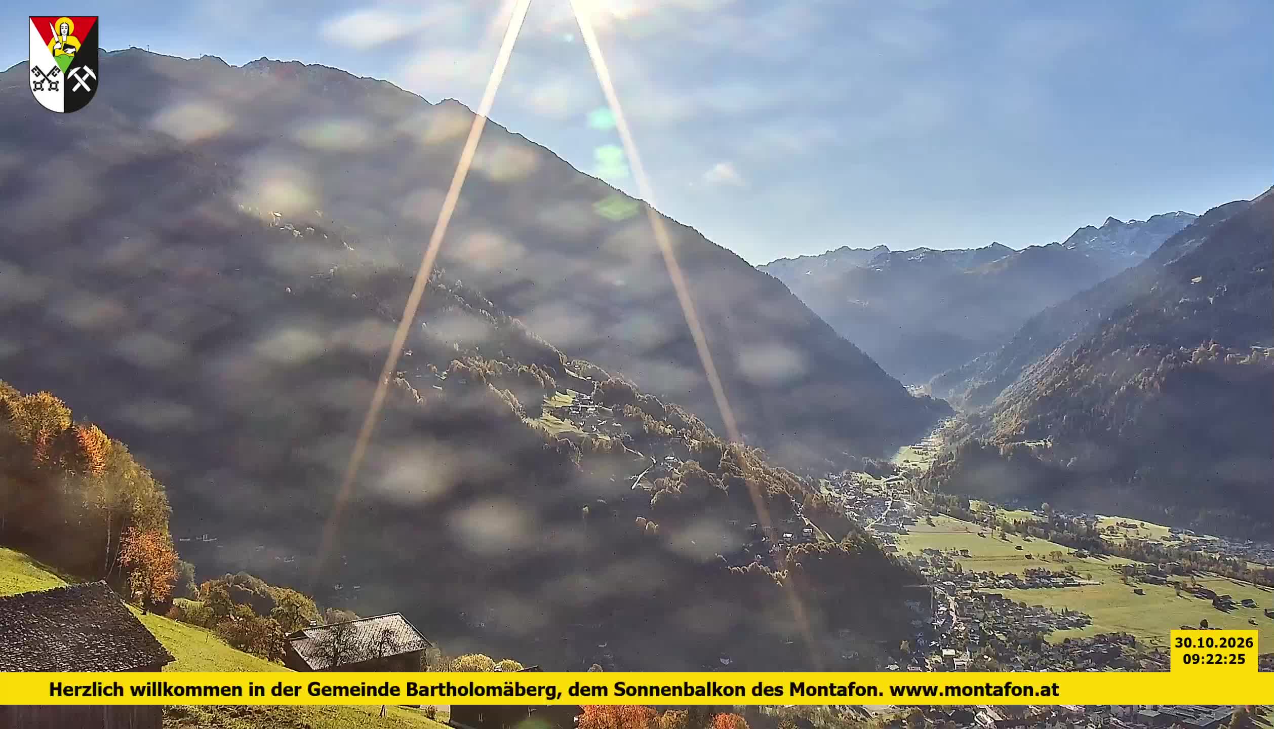 Bartholomäberg | Blick auf Schruns