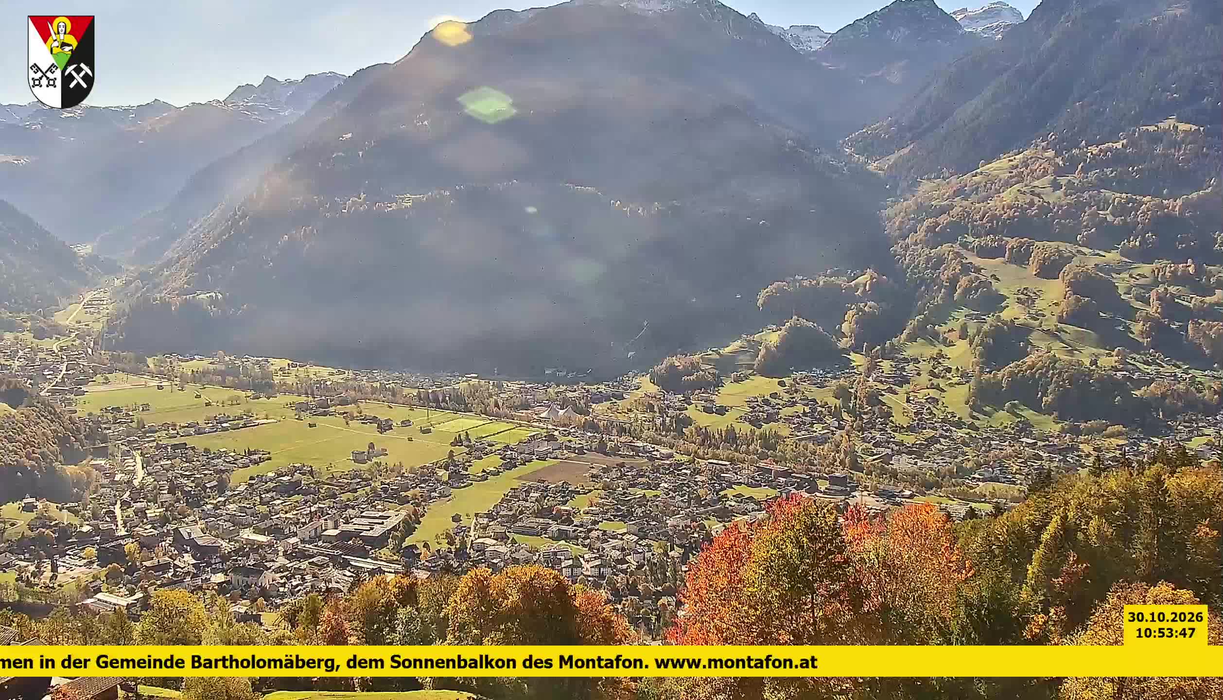 Bartholomäberg | Blick auf Schruns