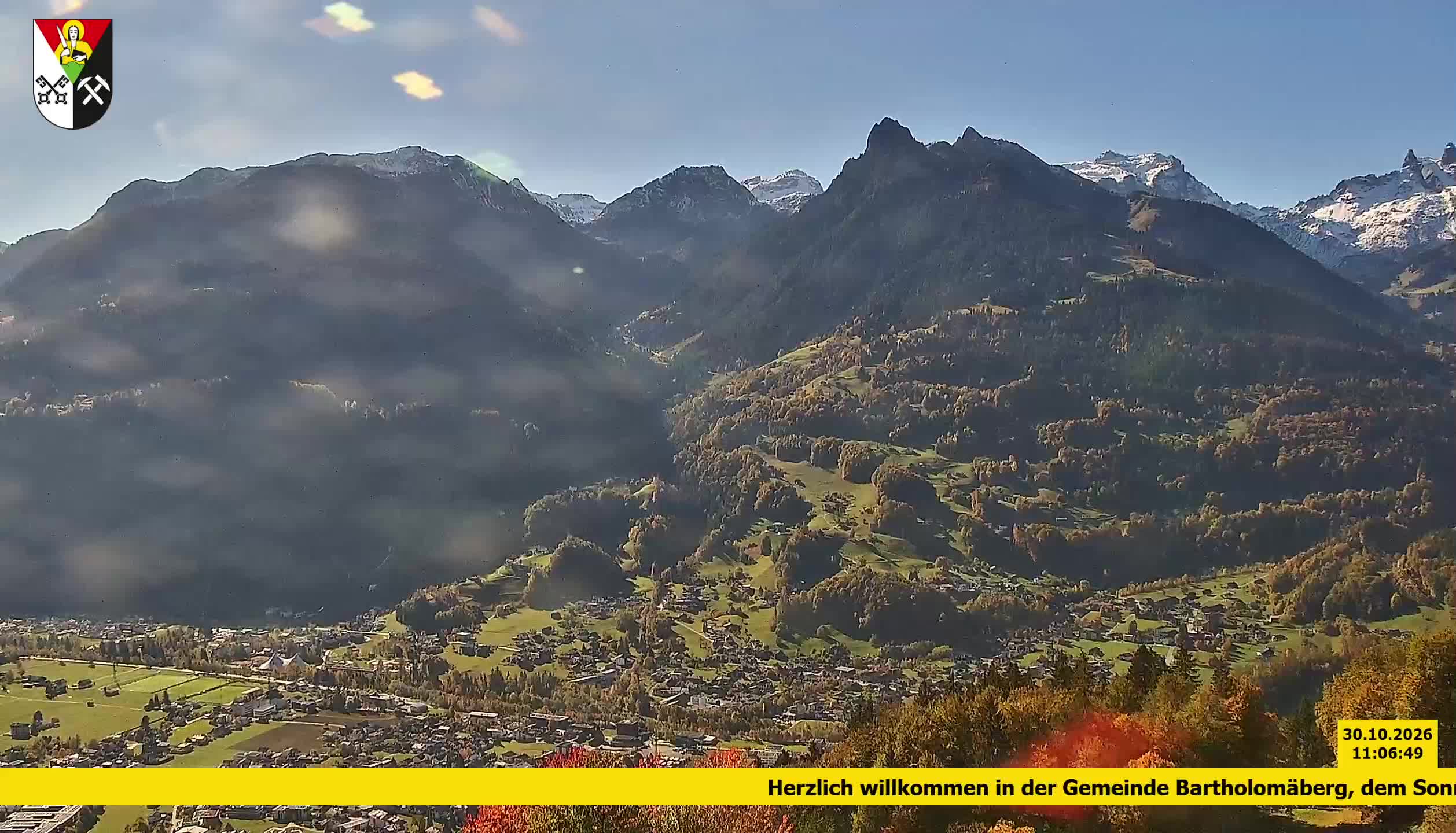 Bartholomäberg | Blick auf Schruns