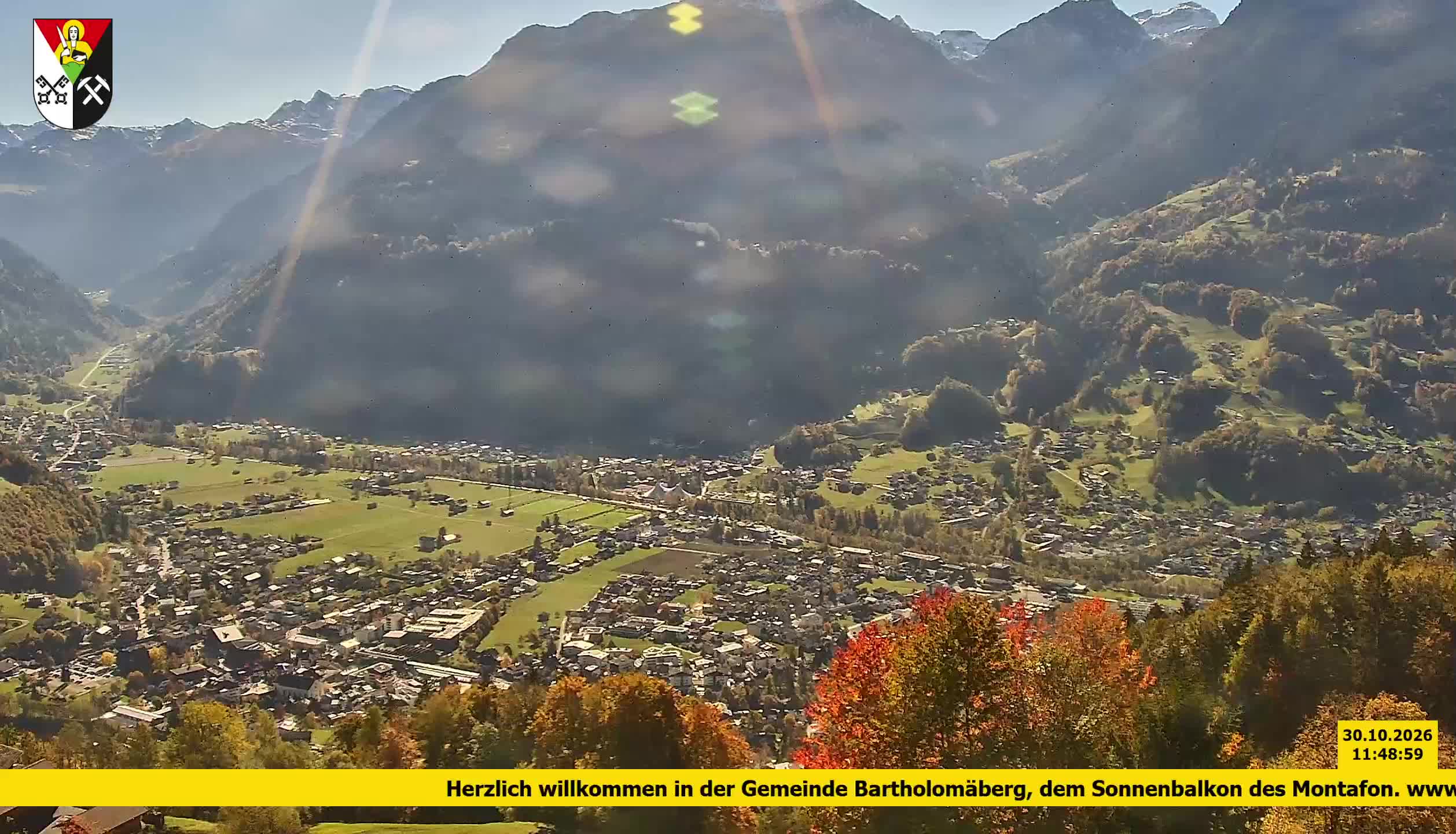 Bartholomäberg | Blick auf Schruns