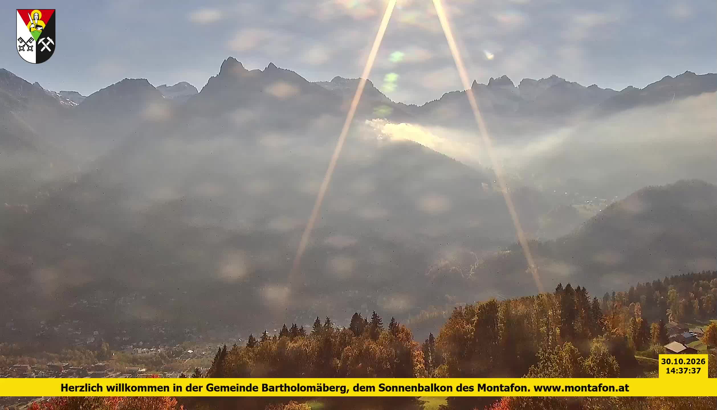 Bartholomäberg | Blick auf Schruns