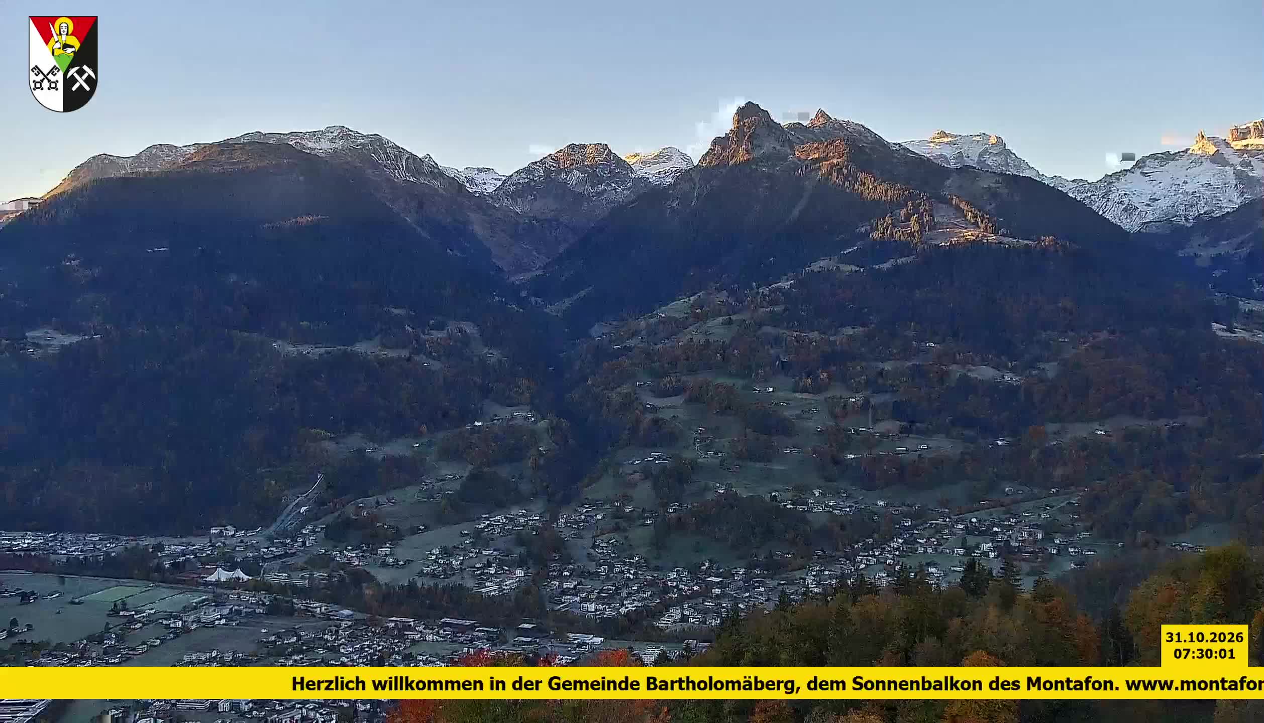 Bartholomäberg | Blick auf Schruns