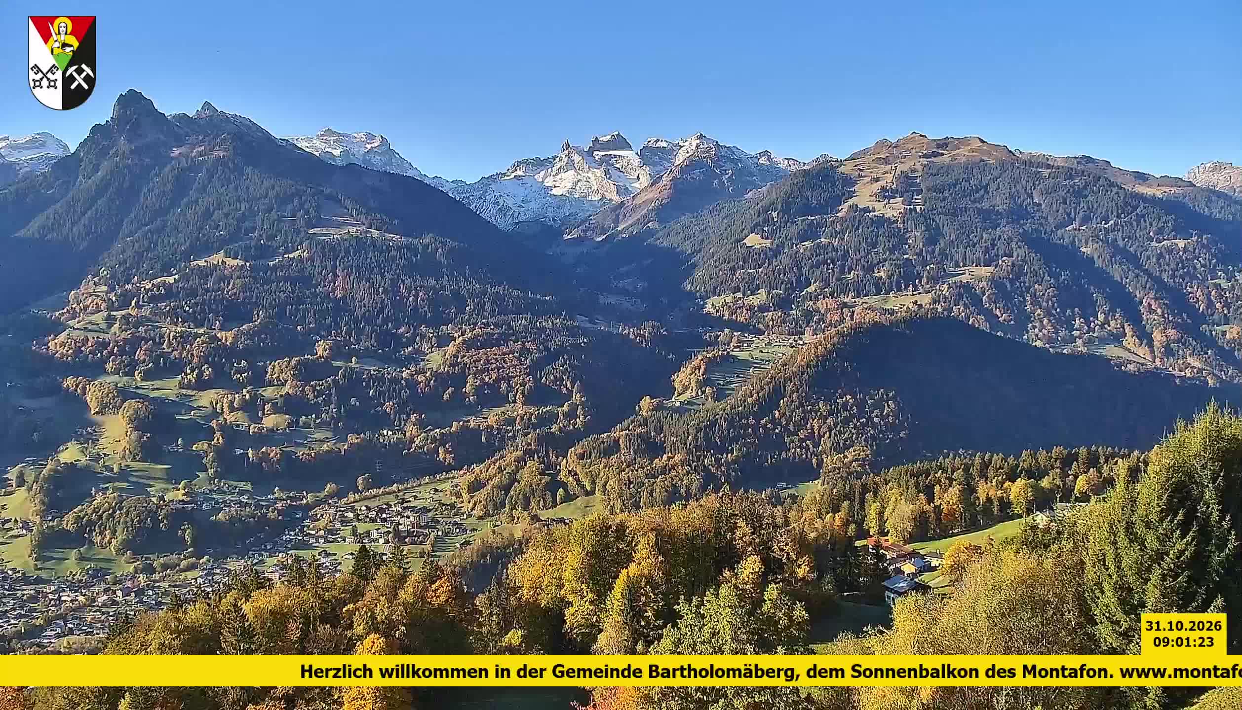 Bartholomäberg | Blick auf Schruns