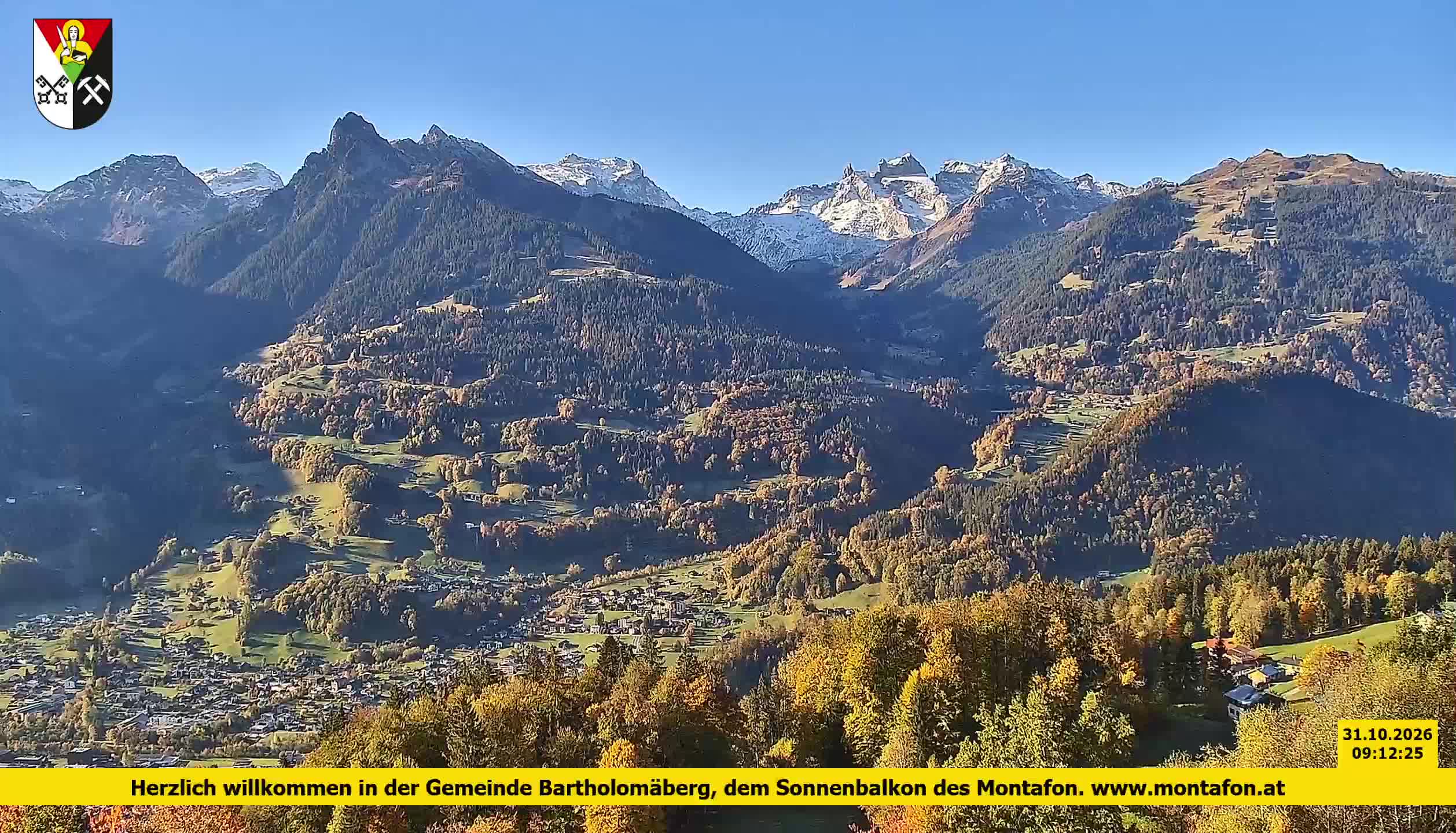 Bartholomäberg | Blick auf Schruns