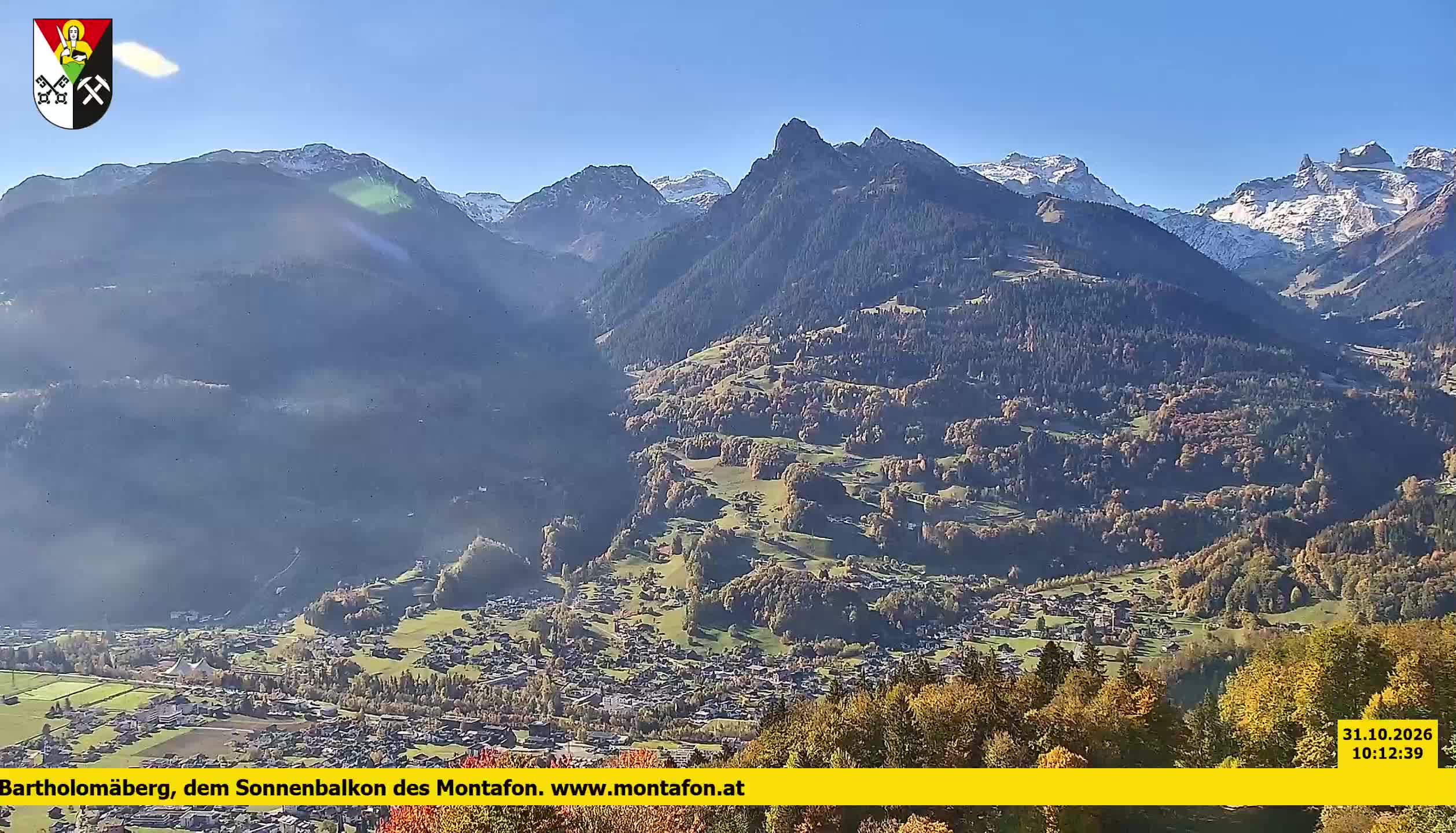 Bartholomäberg | Blick auf Schruns