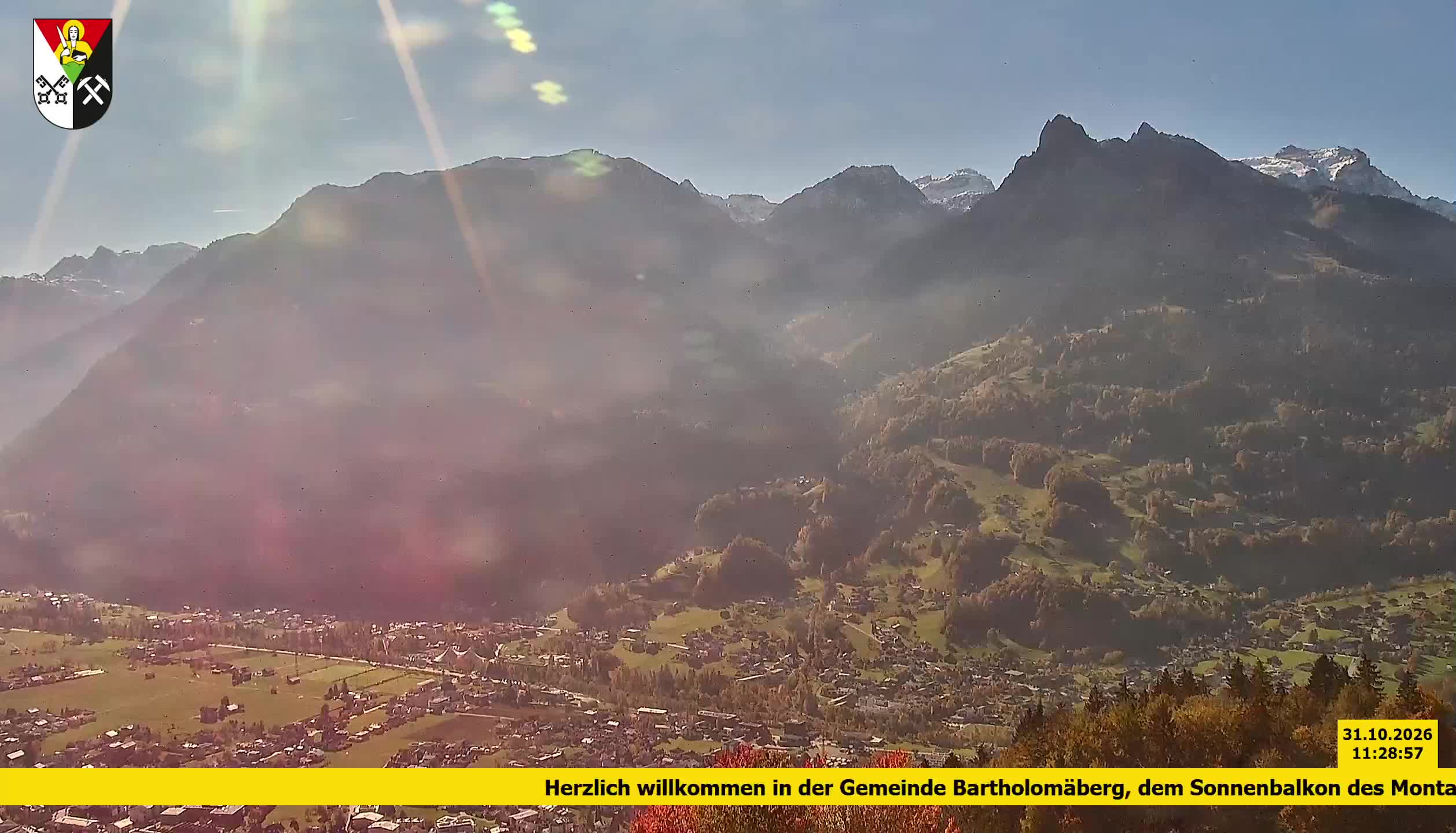 Bartholomäberg | Blick auf Schruns
