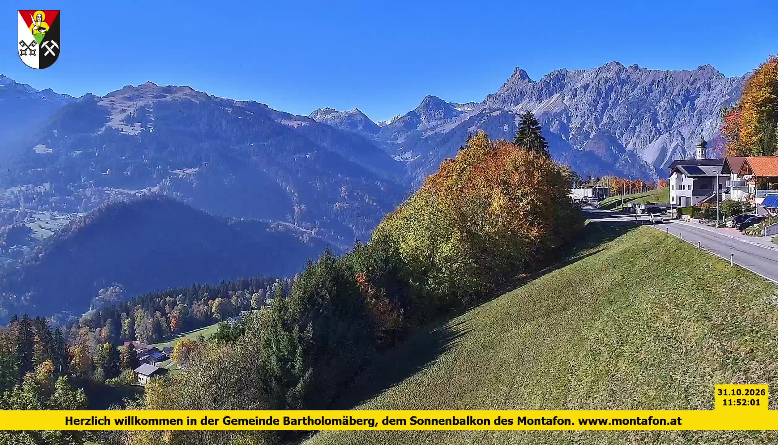 Bartholomäberg | Blick auf Schruns