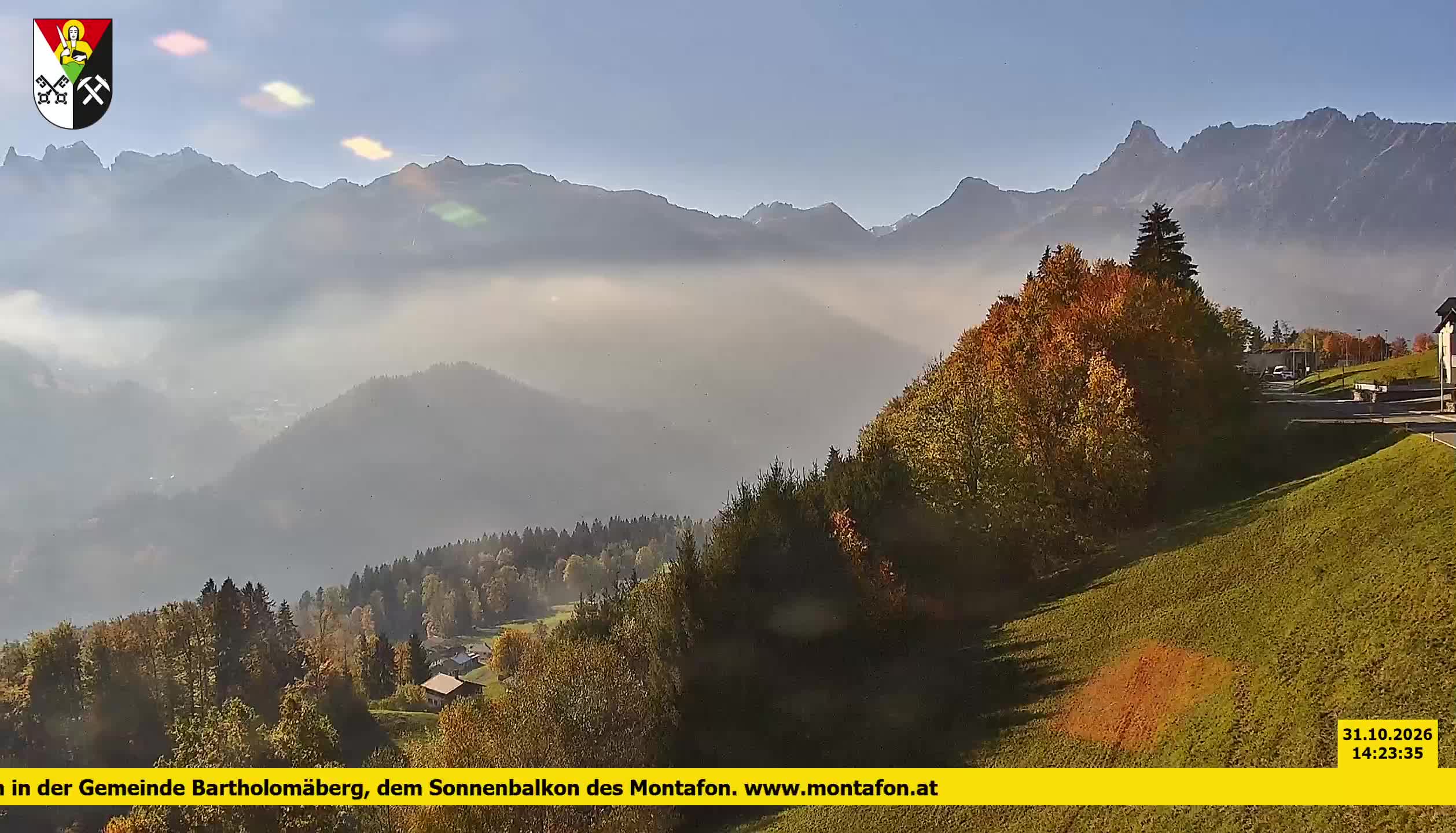 Bartholomäberg | Blick auf Schruns